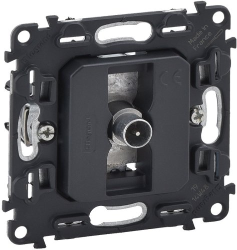 Розетка TV Проходная без накладки без рамки Legrand Valena In’matic 1-м. картинка